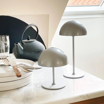 Dyberg Larsen Along Bordslampa LED 2-pack, Silver