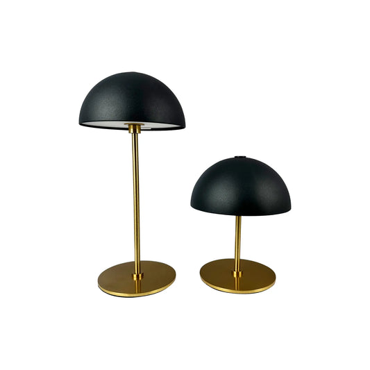 Dyberg Larsen Along Bordslampa 2-pack, Svart/Mässing