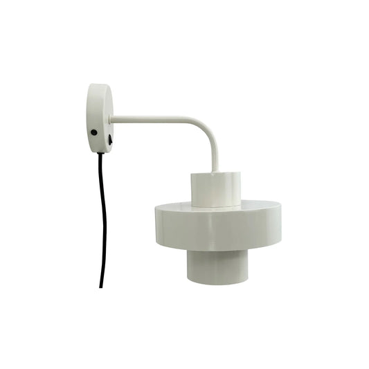 Dyberg Larsen Stoke Vägglampa, Vit