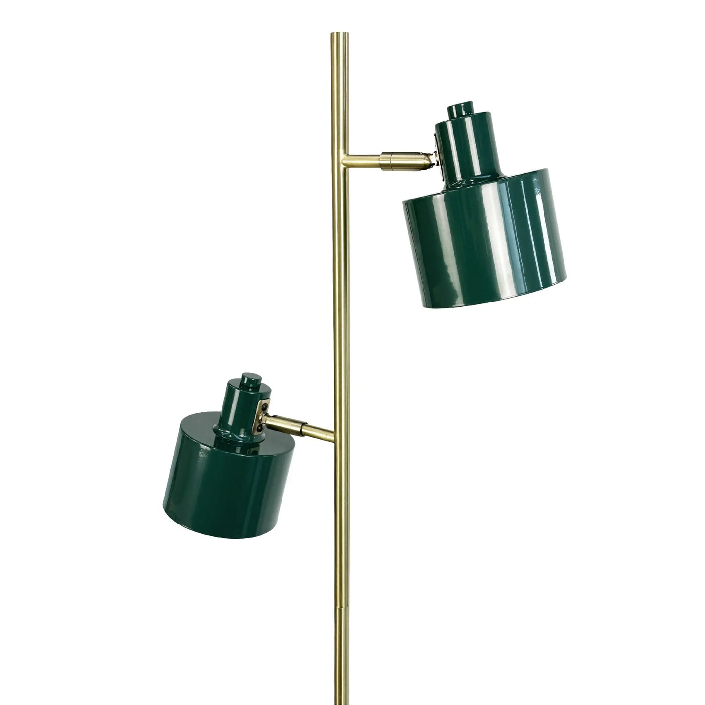Dyberg Larsen Ocean Golvlampa, Mörkgrön/Mässing
