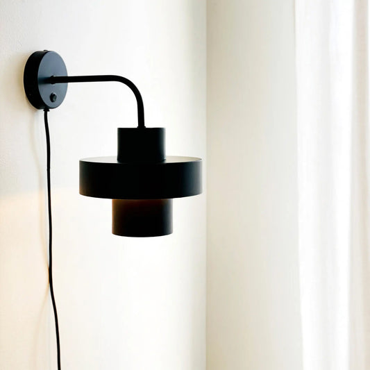 Dyberg Larsen Stoke Vägglampa, Svart