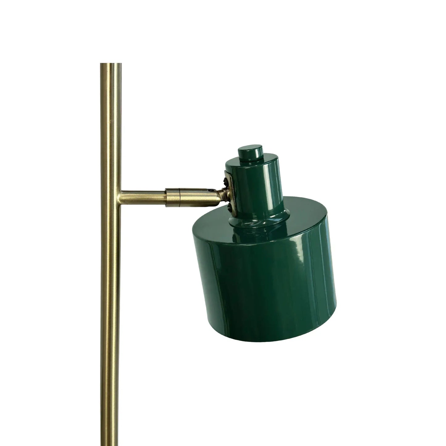 Dyberg Larsen Ocean Golvlampa, Mörkgrön/Mässing