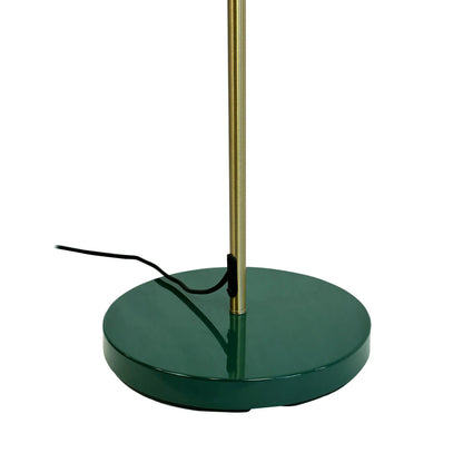 Dyberg Larsen Ocean Golvlampa, Mörkgrön/Mässing