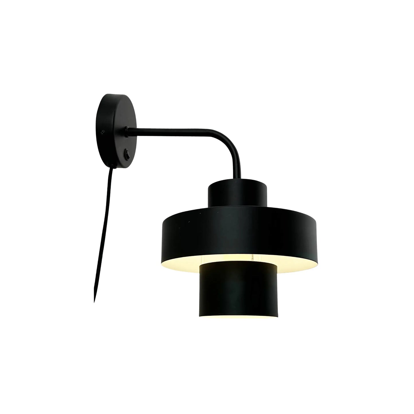 Dyberg Larsen Stoke Vägglampa, Svart