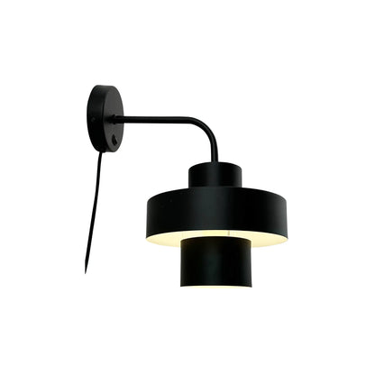 Dyberg Larsen Stoke Vägglampa, Svart