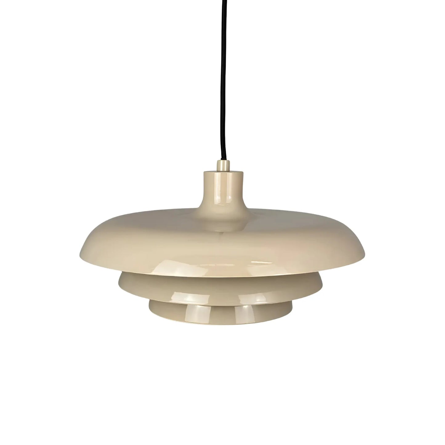 Dyberg Larsen Ava Taklampa Ø31 cm, Latte