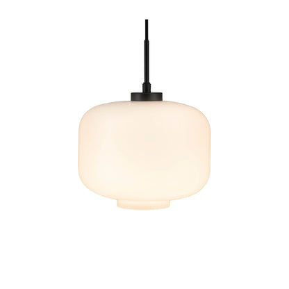 Dyberg Larsen ARP Taklampa Ø25 cm, Opal/Svart