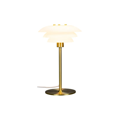 Dyberg Larsen DL20 Bordslampa, Opal/Mässing