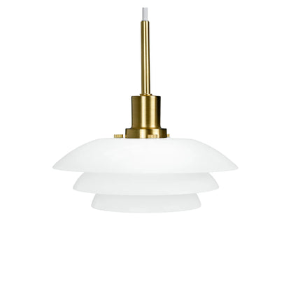 Dyberg Larsen DL20 Taklampa, Opal/Mässing