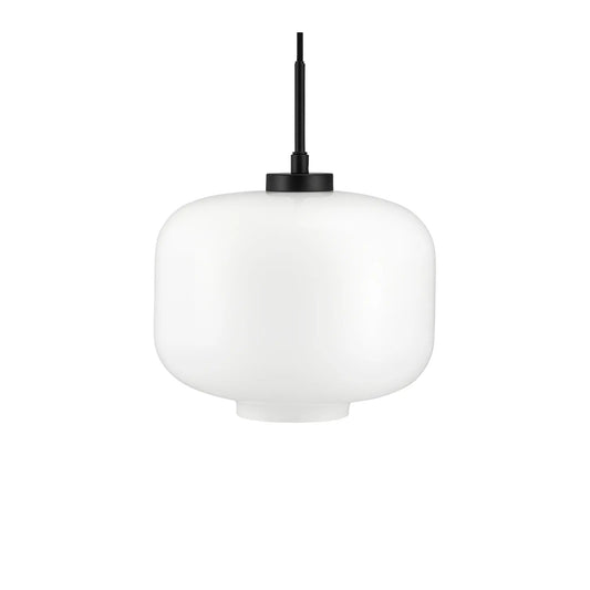 Dyberg Larsen ARP Taklampa Ø30 cm, Opal/Svart