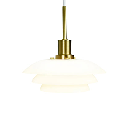Dyberg Larsen DL20 Taklampa, Opal/Mässing