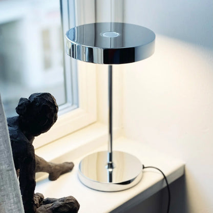 Dyberg Larsen Starlight Bordslampa 230V, Krom