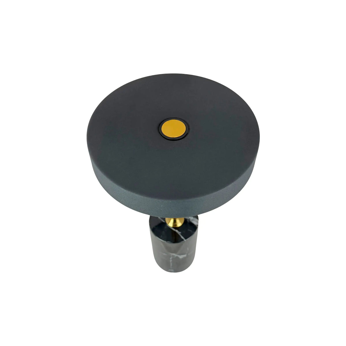 Dyberg Larsen Starlight Bordslampa LED Laddningsbar, Krom/Vit marmor