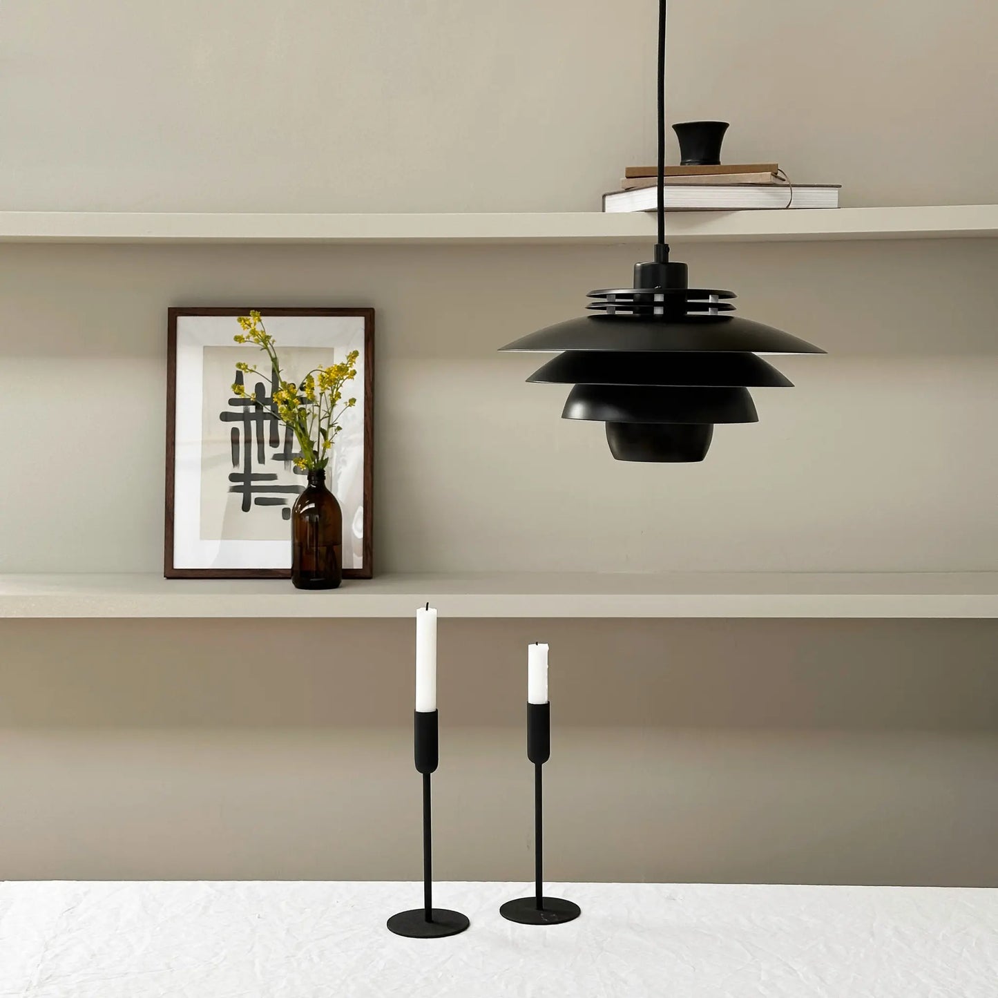 Dyberg Larsen Ejka Taklampa Mini, Svart