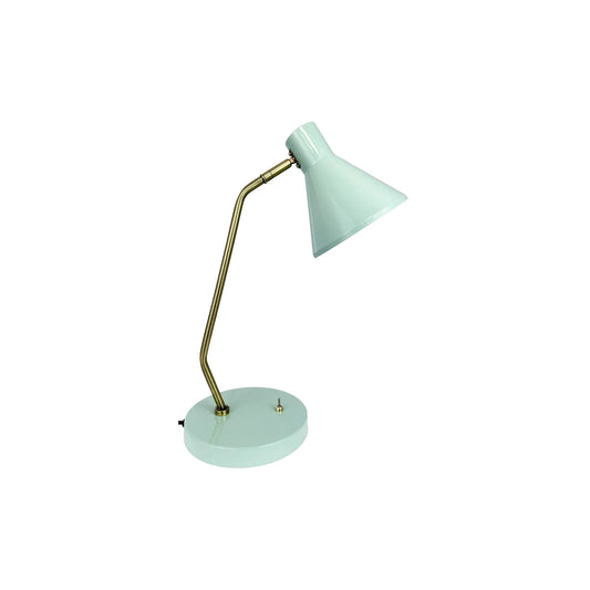 Dyberg Larsen Sleep Bordslampa, Blank mintgrön/Antikmässing