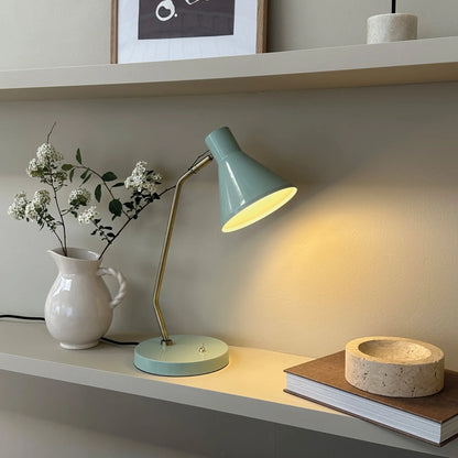 Dyberg Larsen Sleep Bordslampa, Blank mintgrön/Antikmässing
