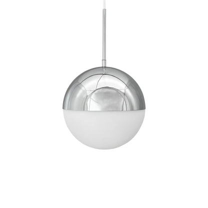 Dyberg Larsen Nova Taklampa Ø25 cm, Opal/Krom