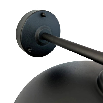 Dyberg Larsen Morph Utomhusvägglampa 30 cm, Svart