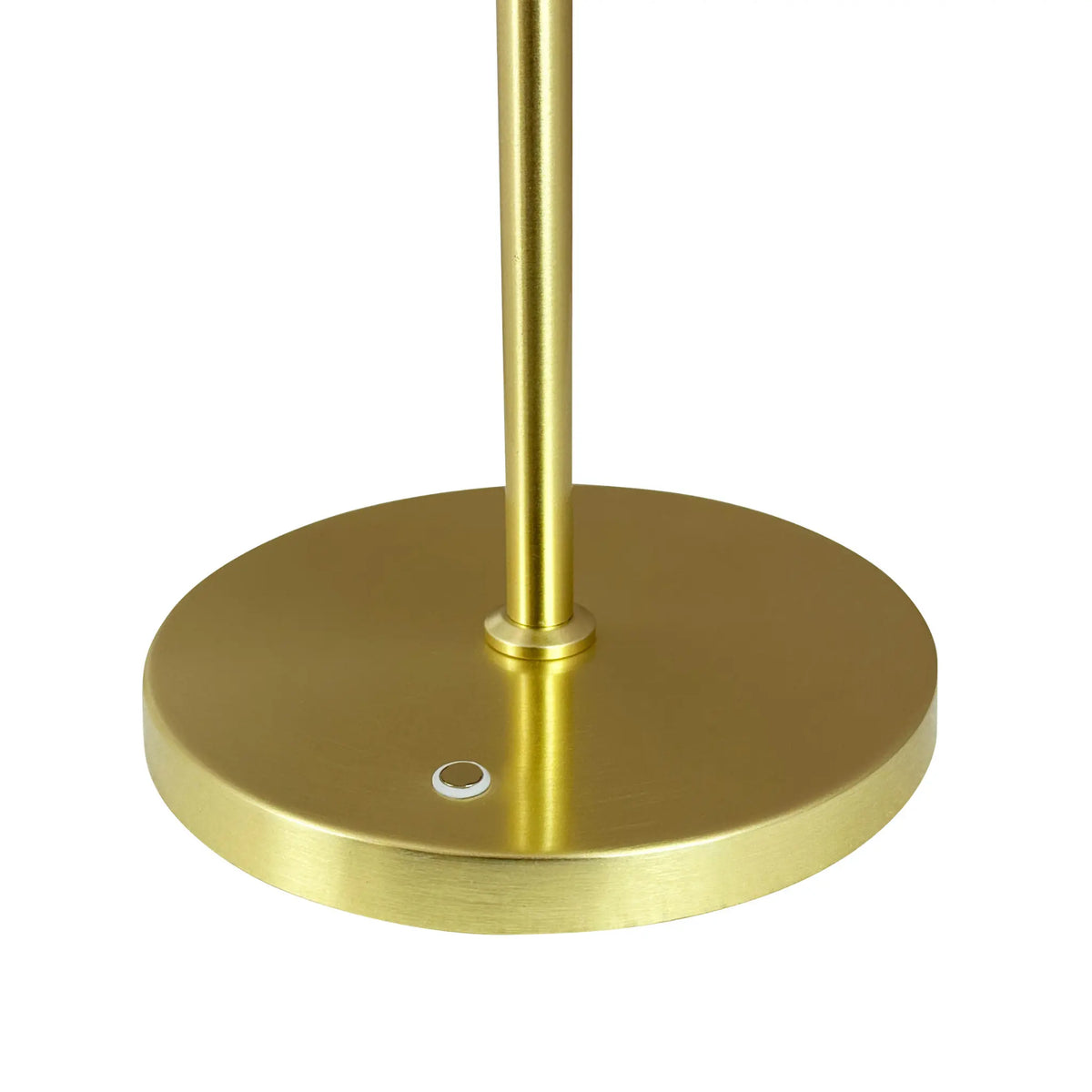 Dyberg Larsen DL20 Bordslampa LED Laddningsbar, Opal/Mässing