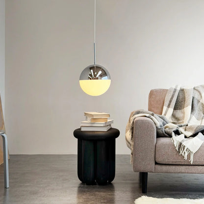 Dyberg Larsen Nova Taklampa Ø25 cm, Opal/Krom