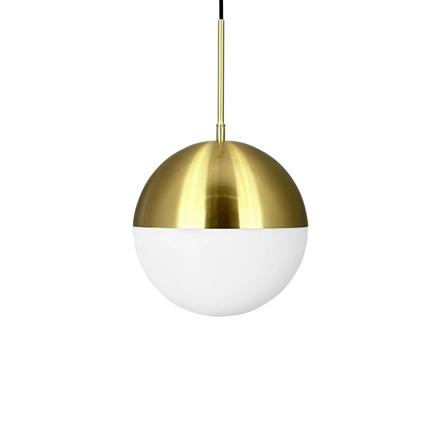 Dyberg Larsen Nova Taklampa Ø25 cm, Opal/Mässing