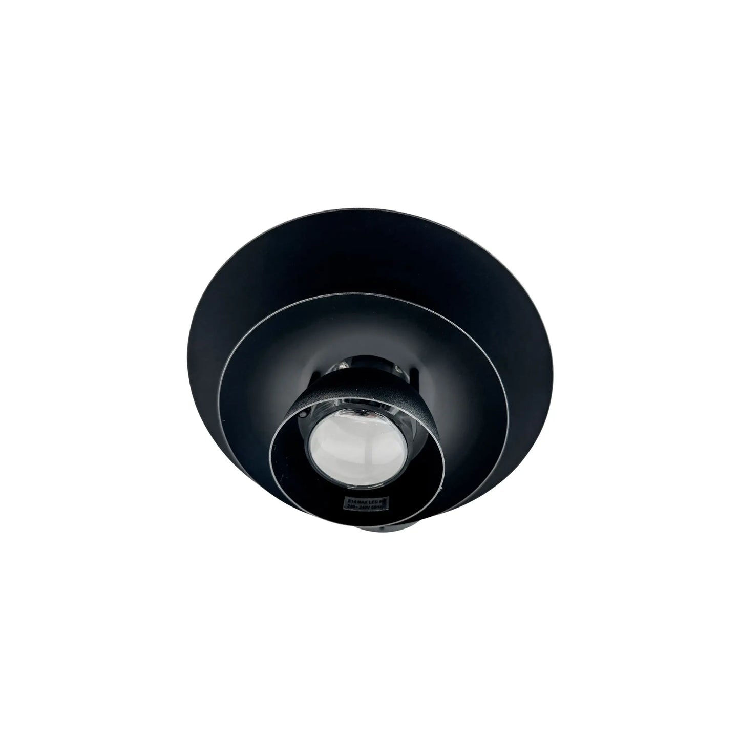 Dyberg Larsen Morph Utomhusvägglampa 24 cm, Svart