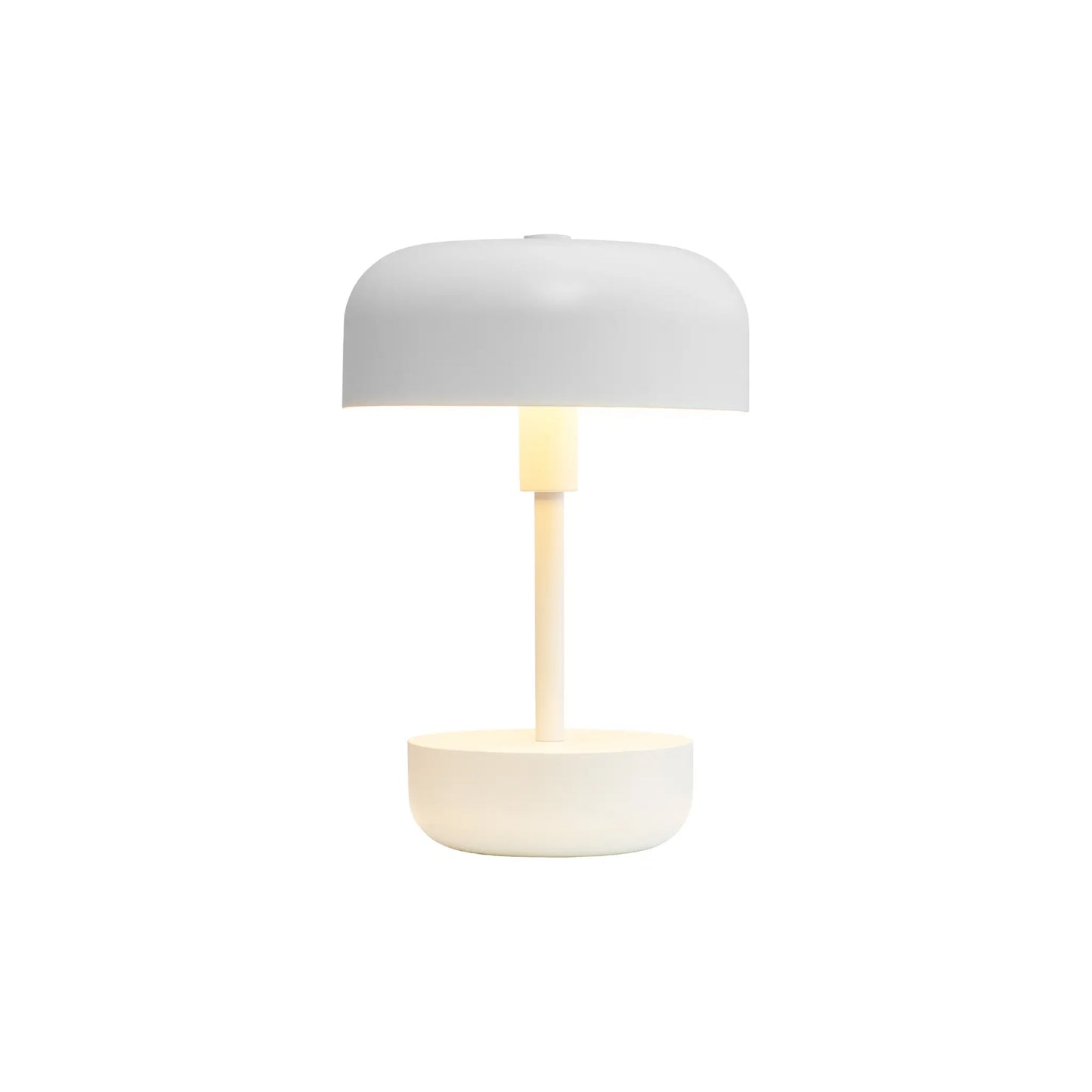 Dyberg Larsen Haipot Bordslampa LED Laddningsbar, Vit