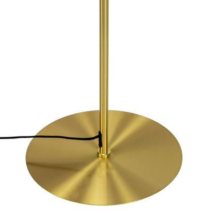 Dyberg Larsen Como Golvlampa, Rökfärgad/Mässing