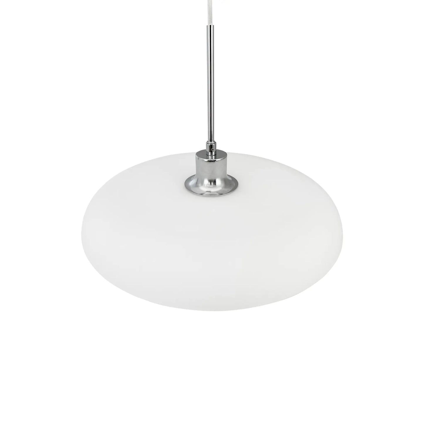 Dyberg Larsen Ava Taklampa Ø40 cm, Opal/Krom
