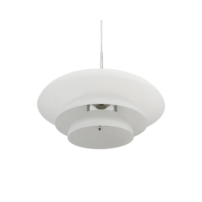 Dyberg Larsen Ava Taklampa Ø40 cm, Opal/Krom