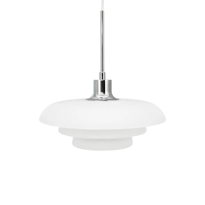 Dyberg Larsen Ava Taklampa Ø31 cm, Opal/Krom