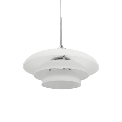 Dyberg Larsen Ava Taklampa Ø31 cm, Opal/Krom