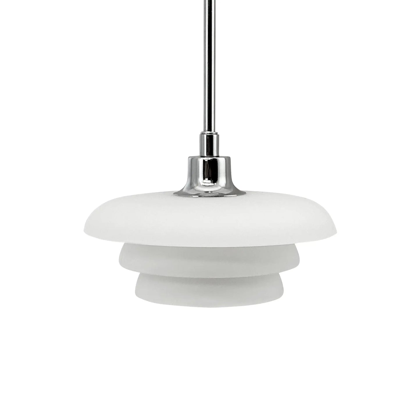 Dyberg Larsen Ava Taklampa Ø20 cm, Opal/Krom