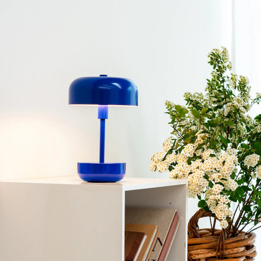 Dyberg Larsen Haipot Bordslampa LED Laddningsbar, Blå