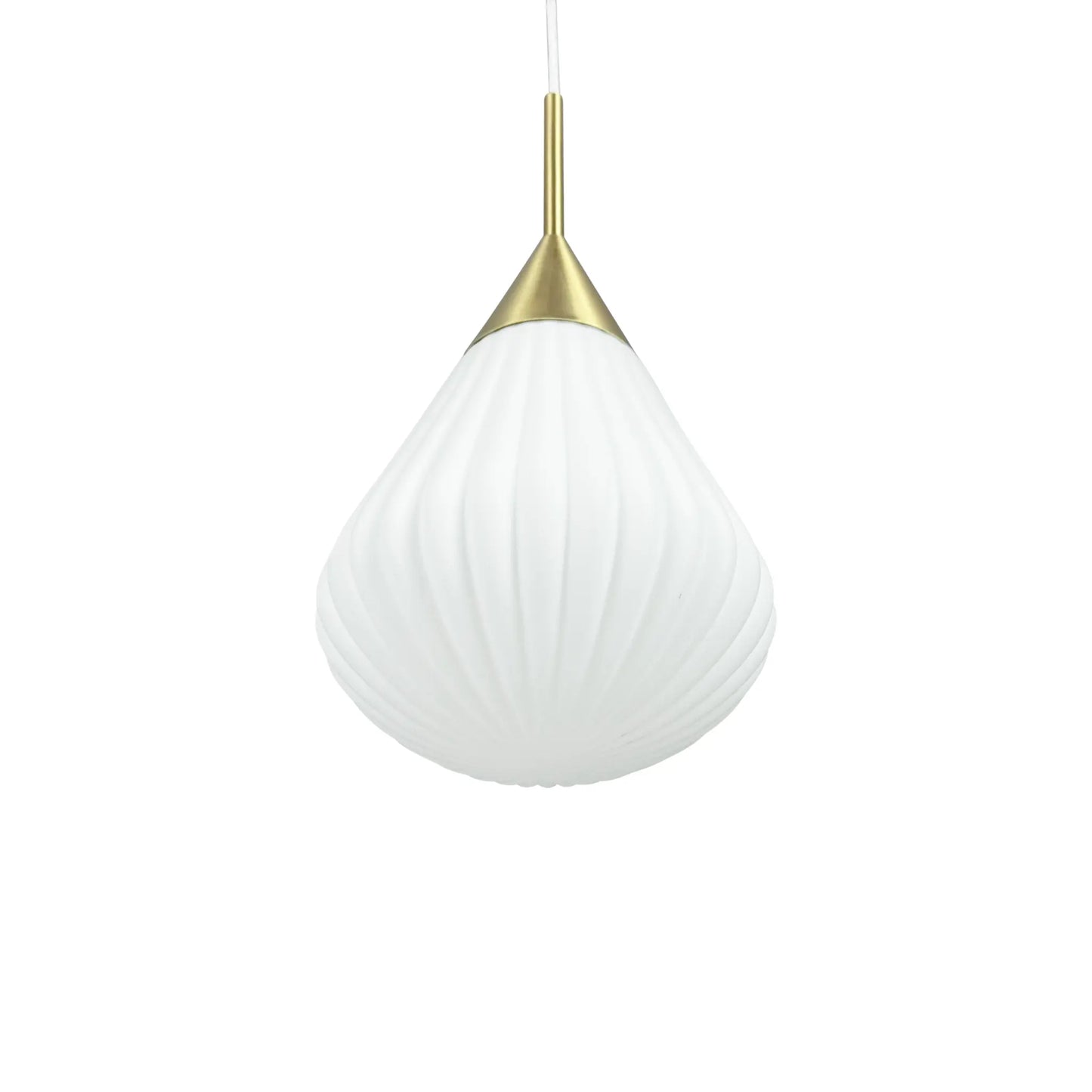 Dyberg Larsen Ballon Taklampa Liten, Opal/Mässing