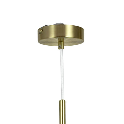 Dyberg Larsen Ballon Taklampa Liten, Opal/Mässing