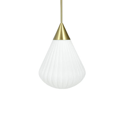 Dyberg Larsen Ballon Taklampa Stor, Opal/Mässing