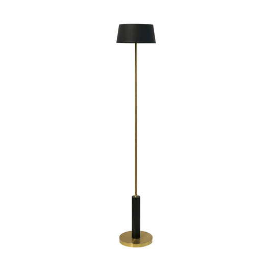 Dyberg Larsen Yoyo Golvlampa LED, Svart/Mässing