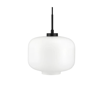 Dyberg Larsen ARP Taklampa Ø25 cm, Opal/Svart