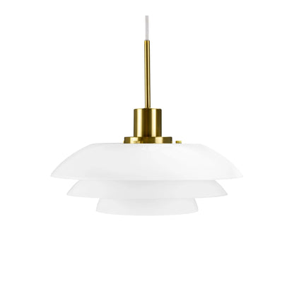 Dyberg Larsen DL31 Taklampa, Opal/Mässing