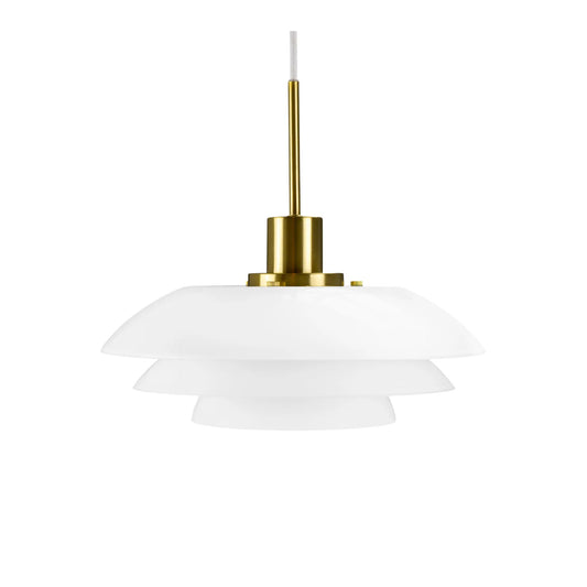 Dyberg Larsen DL31 Taklampa, Opal/Mässing