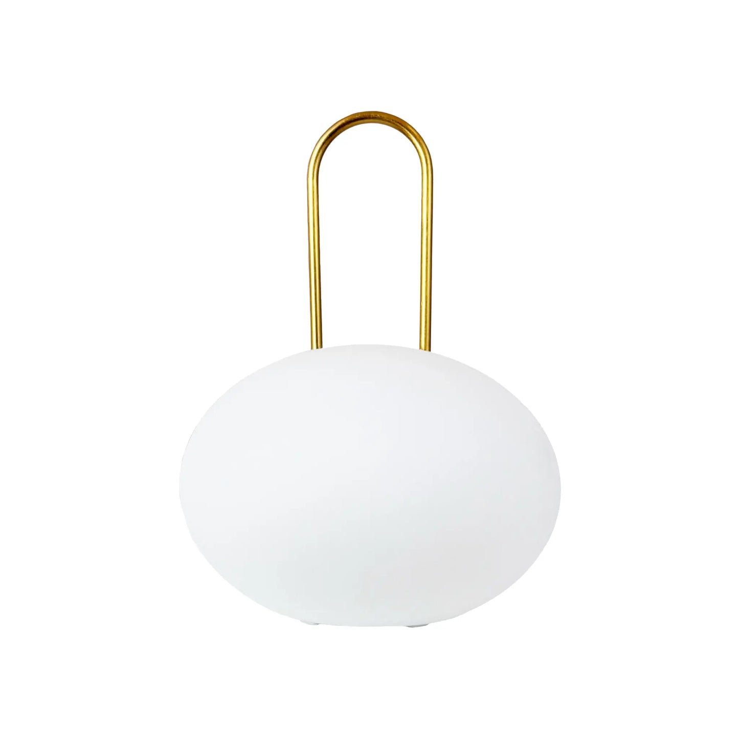 Dyberg Larsen Ellipse Lykta LED, Vit/Mässing