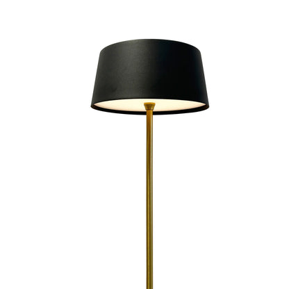 Dyberg Larsen Yoyo Golvlampa LED, Svart/Mässing