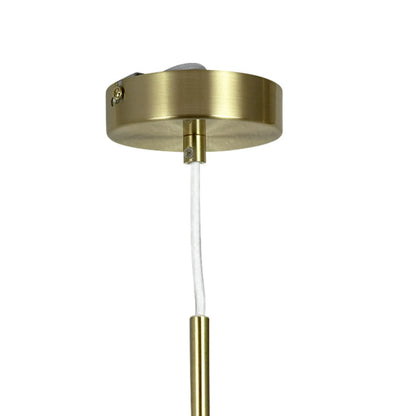 Dyberg Larsen Ballon Taklampa Stor, Opal/Mässing