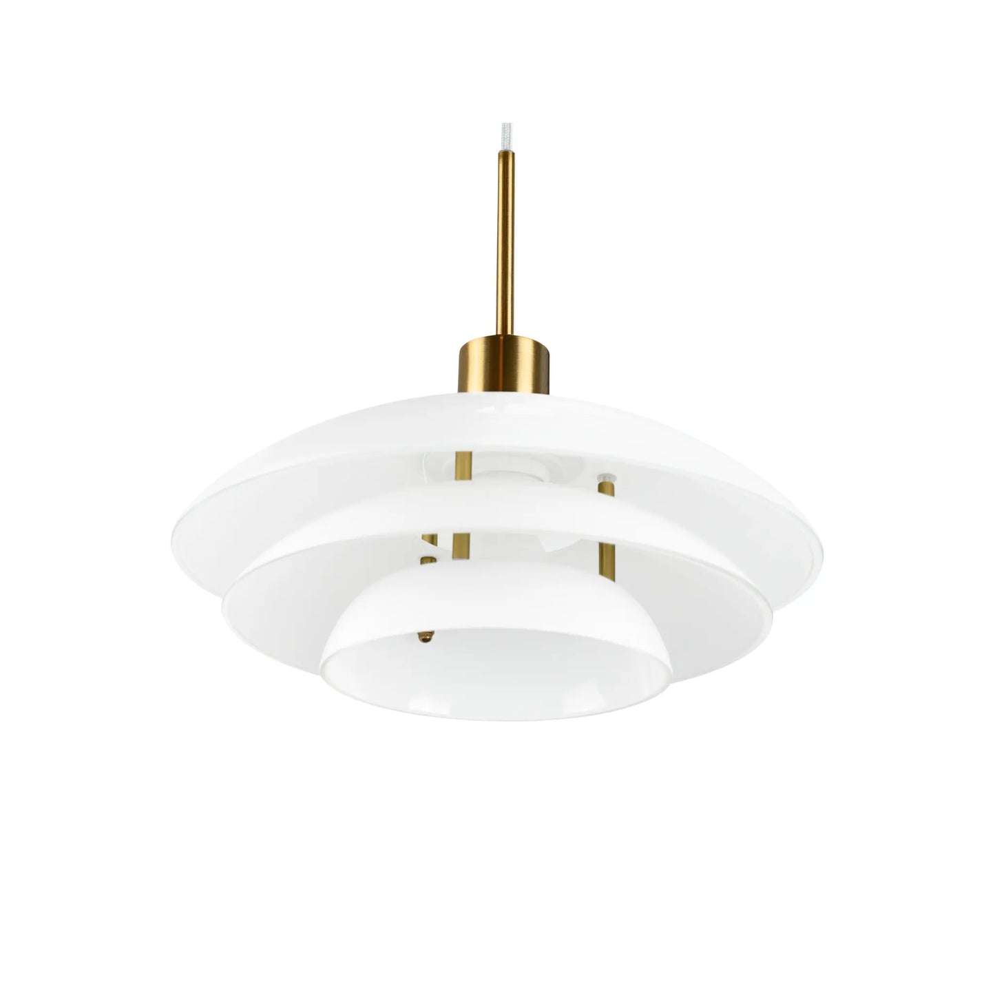 Dyberg Larsen DL31 Taklampa, Opal/Mässing