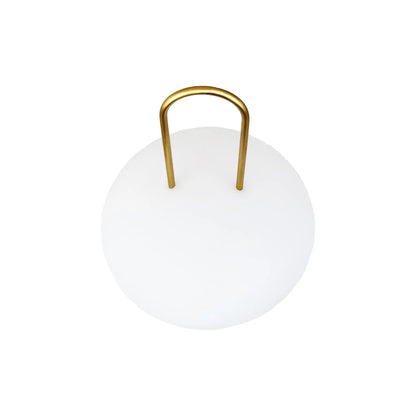 Dyberg Larsen Ellipse Lykta LED, Vit/Mässing