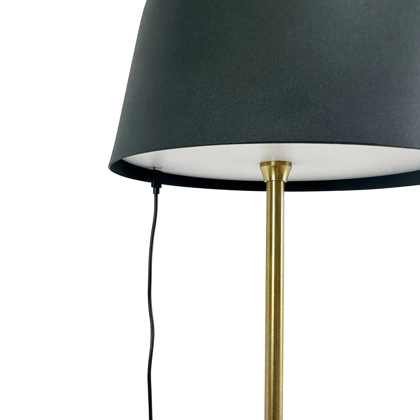Dyberg Larsen Yoyo Golvlampa LED, Svart/Mässing