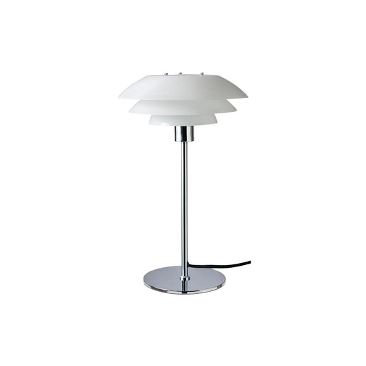 Dyberg Larsen DL31 Bordslampa, Opal/Krom