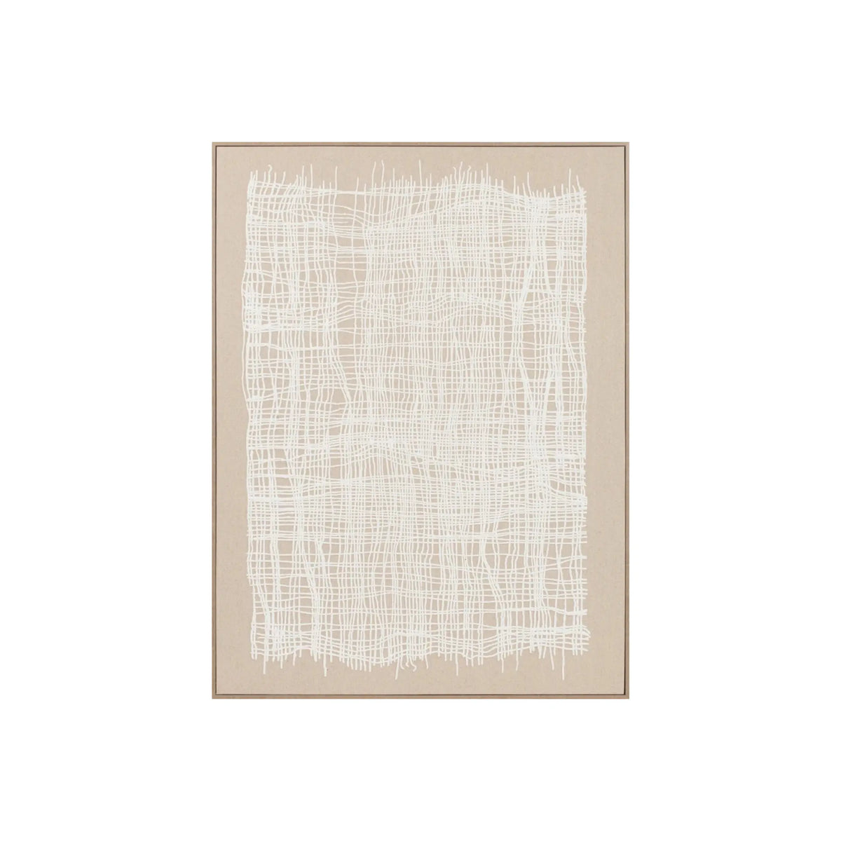 Eightmood Haze 3D-Tavla 90x120 cm, Vit