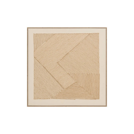 Eightmood Sea Konstverk 90x90 cm, Sand